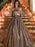 Ball Gown Ruffles Sleeveless Sequins Sweep/Brush Train Sweetheart Dresses - Prom Dresses
