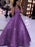 Ball Gown Sequins Sweetheart Sleeveless Ruffles Sweep/Brush Train Dresses - Prom Dresses