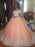 Ball Gown Sleeveless Off-the-Shoulder Court Train Tulle Lace Dresses - Prom Dresses