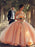 Ball Gown Sleeveless Strapless With Beading Floor-Length Tulle Dresses - Prom Dresses