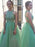 Ball Gown Sleeveless With Beading Floor-Length Tulle Prom Dresses - Prom Dresses