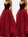 Ball Gown Sweetheart Sleeveless Tulle Floor-Length Dresses - Prom Dresses