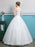 Ball Gown Wedding Dresses Off Shoulder Floor Length Lace Tulle Polyester Sleeveless Romantic with Crystals 2020 - wedding dresses