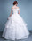 Ball Gown Wedding Dresses Princess Ivory Off The Shoulder Beaded Floor Length Bridal Dress