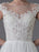 Beach Wedding Dresses Lace Tulle Summer A Line Ivory Luxury Beaded Summer Bridal Gowns