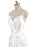 Beach Wedding Dresses Mermaid Sleeveless Evening Dresses V Neck Straps Split Ivory Bridal Gown With Court Train
