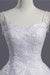 Beading Appliques Lace A-line Tulle Wedding Dress - Wedding Dresses