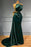 Beautiful Floor Length evening dresses green glitter Prom dresses - Prom Dresses