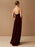 Black Evening Dress A-Line Sweetheart Neck Sleeveless Velour Floor-Length Social Party Dresses