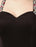 Black Prom Dresses 2021 Long Mermaid Halter Evening Dress Rhinestones Beaded High Split Formal Dress