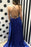Blue Spaghetti Strap Dress with Side Slit Sexy Long Senior Prom Dresses - Prom Dresses