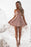 Blush Straps Fashion A-Line Lace Off-Shoulder High Low Short Homecoming Party Dress - Prom Dresses