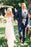 Boho Off the Shoulder Chiffon with Beading Belt Flowy Wedding Dress - Wedding Dresses