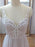 Boho Style White Tulle and Lace Wedding Dresses - wedding dresses