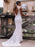 Boho Wedding Dress 2021 Sheath High Neck Sleeveless Floor Length Bridal Gown