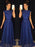 Bridelily A-Line Bateau Sleeveless Floor-Length With Applique Chiffon Dresses - Prom Dresses
