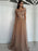 Bridelily A-Line Off-The-Shoulder Floor-Length With Applique Dresses - Prom Dresses