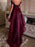 Bridelily A-Line Organza Off-The-Shoulder Sleeveless Asymmetrical With Applique Dresses - Prom Dresses