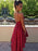 Bridelily A-Line Satin Sleeveless Asymmetrical With Ruched Halter Dresses - Prom Dresses