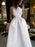 Bridelily A-Line Sleeveless Halter Tea-Length With Ruffles Satin Dresses - Prom Dresses