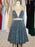 Bridelily A-Line V-neck Sequins With Beading Sleeveless Short/Mini Dresses - Prom Dresses