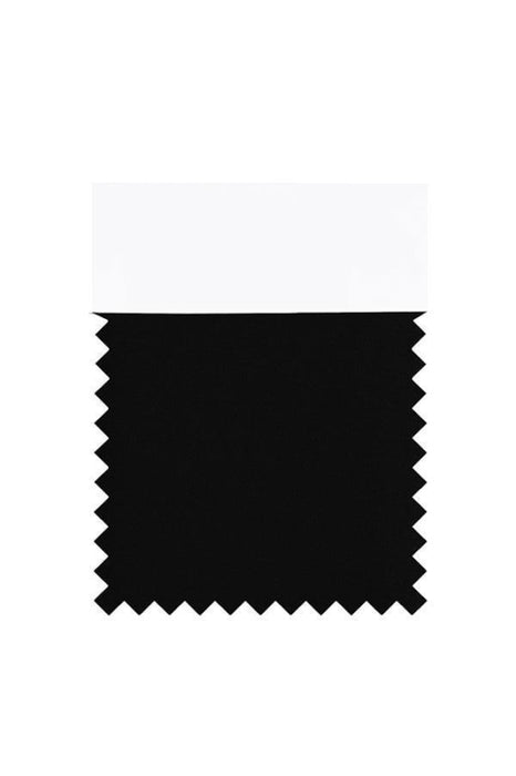 Bridelily Chiffon Swatch with 34 Colors - Black - Swatches
