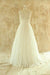 Bridelily Craceful Lace A-Line Floor Length Wedding Dress - wedding dresses