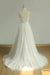 Bridelily Detachable Lace-up Tulle A-line Wedding Dress - wedding dresses