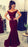 Bridelily Elegant Off-the-Shoulder Mermaid Lace Beadings Long Evening Dress - Prom Dresses
