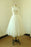 Bridelily Elegent Lace Tulle A-line Mini Wedding Dress - wedding dresses