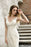 Bridelily Glamorous Mermaid Satin Lace Open Back Wedding Dress - wedding dresses