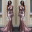 Bridelily Gorgeous Sequins V-Neck Mermaid Sequins Prom Dress - Prom Dresses