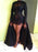Bridelily High Collar Black Lace Evening Dress New Arrival Long Sleeve Detachable Plus Size Dresses CJ0461 - Prom Dresses