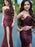Bridelily Mermaid Sleeveless Sweetheart Sweep/Brush Train With Ruffles Sequins Dresses - Prom Dresses