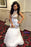 Bridelily New Arrival Sexy Mermaid Prom Dress Tiered Crystal White 2019 Evening Gown - Prom Dresses