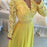 Bridelily Royal Blue Lace V Neck Popular Evening Dress with Long Sleeve Pearl Belt Long Prom Dresses BMT017 - Prom Dresses