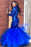 Bridelily Royal-Blue Mermaid Prom Dress | Long Sleeve Sequins Party Gowns BK0 - Prom Dresses