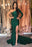 Bridelily Sexy Mermaid One-Shoulder Front-Split Sweep-Train Prom Dress - Prom Dresses