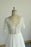 Bridelily Short Sleeve V-neck Lace Chiffon Wedding Dress - wedding dresses