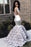 Bridelily Silver FlowersPretty Prom Dresses 2019 | Long Sleeve Beads Lace Mermaid Graduation Dress FB0371 - Prom Dresses