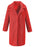 BrideLily Solid Colored Long Sleeve Faux Fur Coats - Red / M - womens furs & leathers