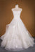 Bridelily Strapless Lace-up Tulle A-line Wedding Dress - wedding dresses