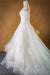 Bridelily Strapless Lace-up Tulle A-line Wedding Dress - wedding dresses