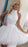 Bridelily White Crystal High Collar Short Homecoming Dresses Tulle Sleeveless Mini Cocktail Gowns - Prom Dresses