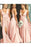 Burgundy Deep V Neck Split Bridesmaid Dress A Line Sleeveless Backless Prom Gown - Prom Dresses