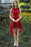 Burgundy High Low Lace Homecoming Dress Charming Hi-lo Graduation Dresses - Prom Dresses