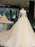 Cathedral Train Appliques Long Sleeve A-line Wedding Dresses - As Picture / Floor Length - wedding dresses