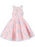 Champagne Flower Girl Dresses Jewel Neck Short Sleeves Embroidered Formal Kids Pageant Dresses
