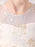 Champagne Color Flower Girl Dresses Jewel Neck Sleeveless Bows Kids Social Party Dresses