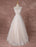 Champagne Lace Wedding Dress Backless Bridal Gown Floor-length A-line Beading Luxury Bridal Dress